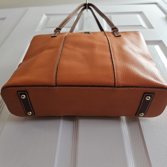 Dooney & Bourke Orange Lexington Tote - Picture 3 of 11